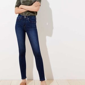 High waist skinny jeans from Loft